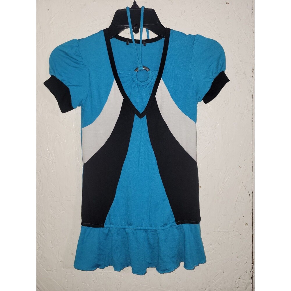 Girl's short sleeve blouse size small (AC19)